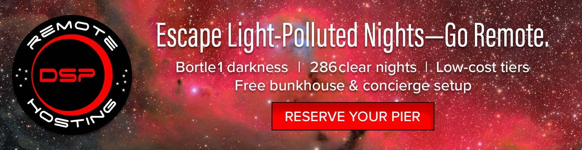 DSP Remote — Professional Remote Telescope Hosting