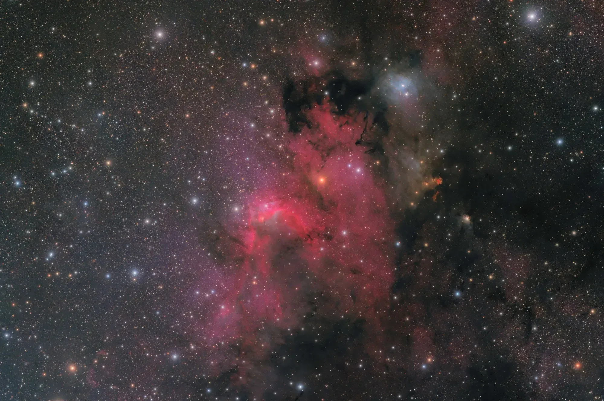 Cave Nebula: SH2-155