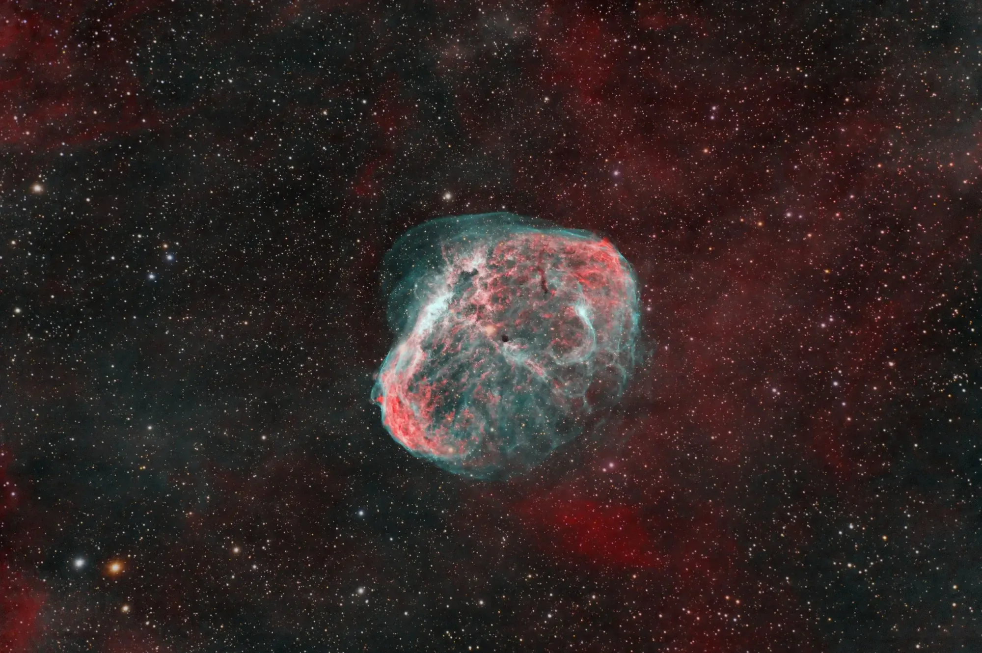 NGC 6888: Crescent Nebula (HOO)