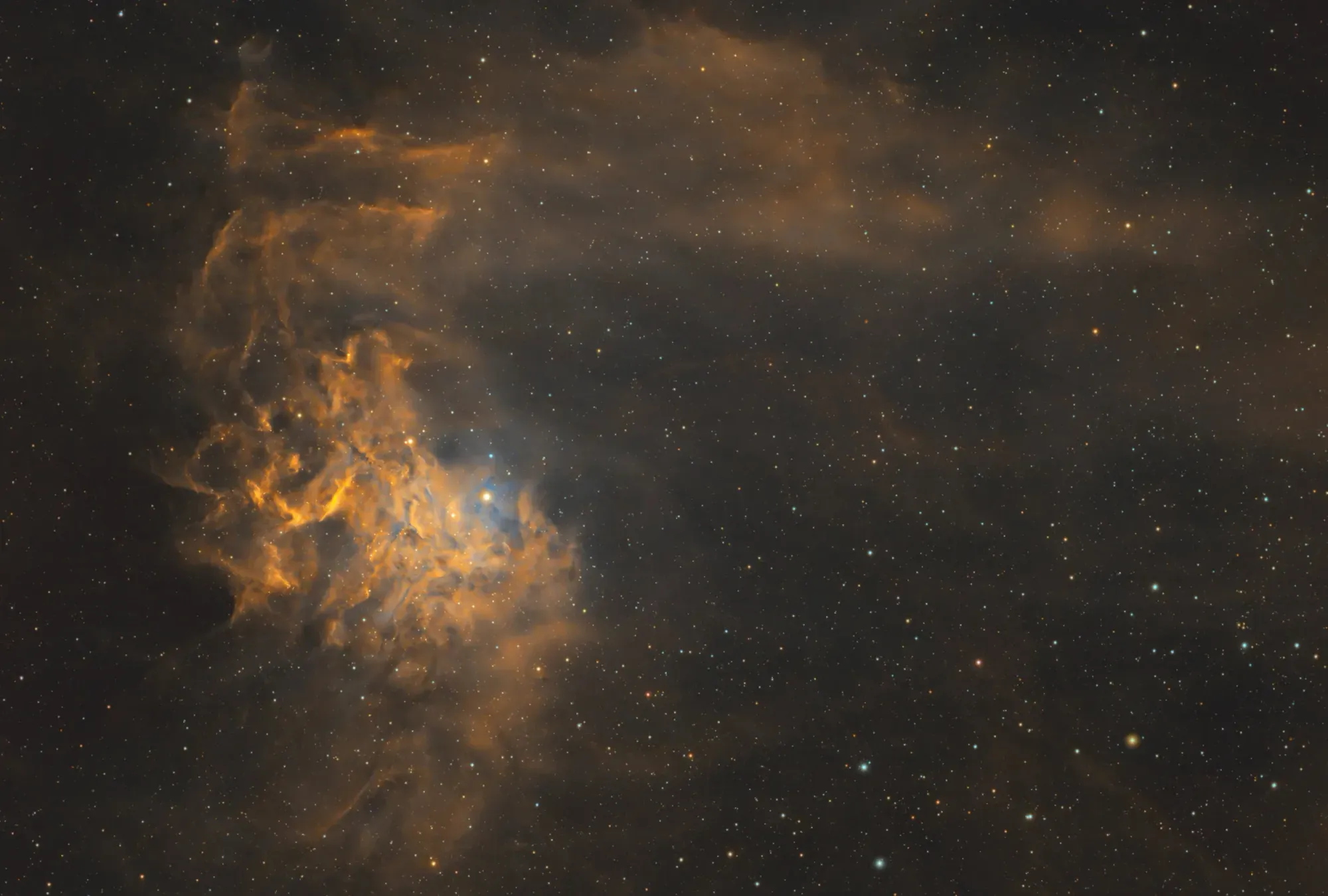 IC 405: Flaming Star nebula