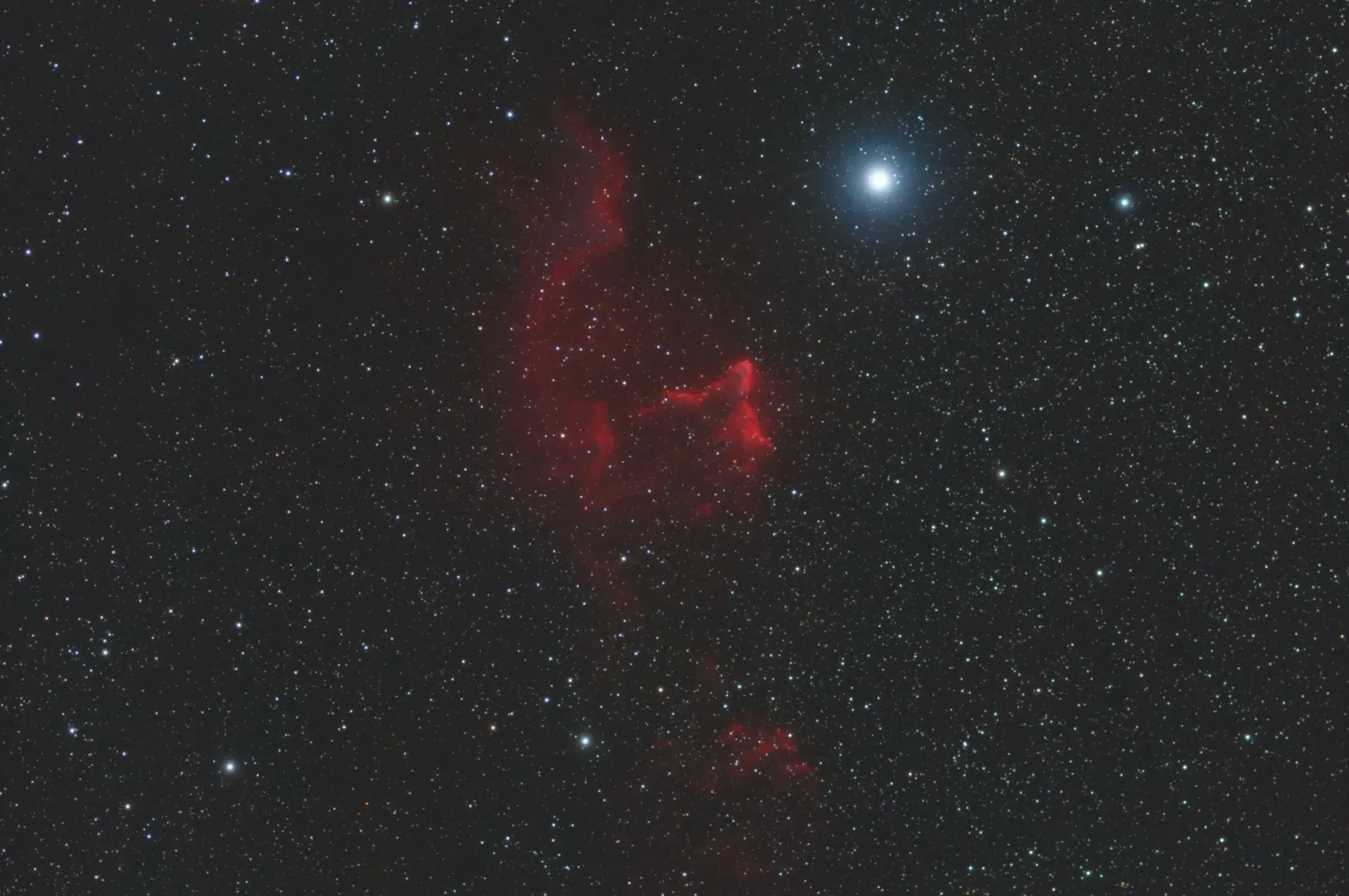 IC 63: The Ghost of Cassiopeia