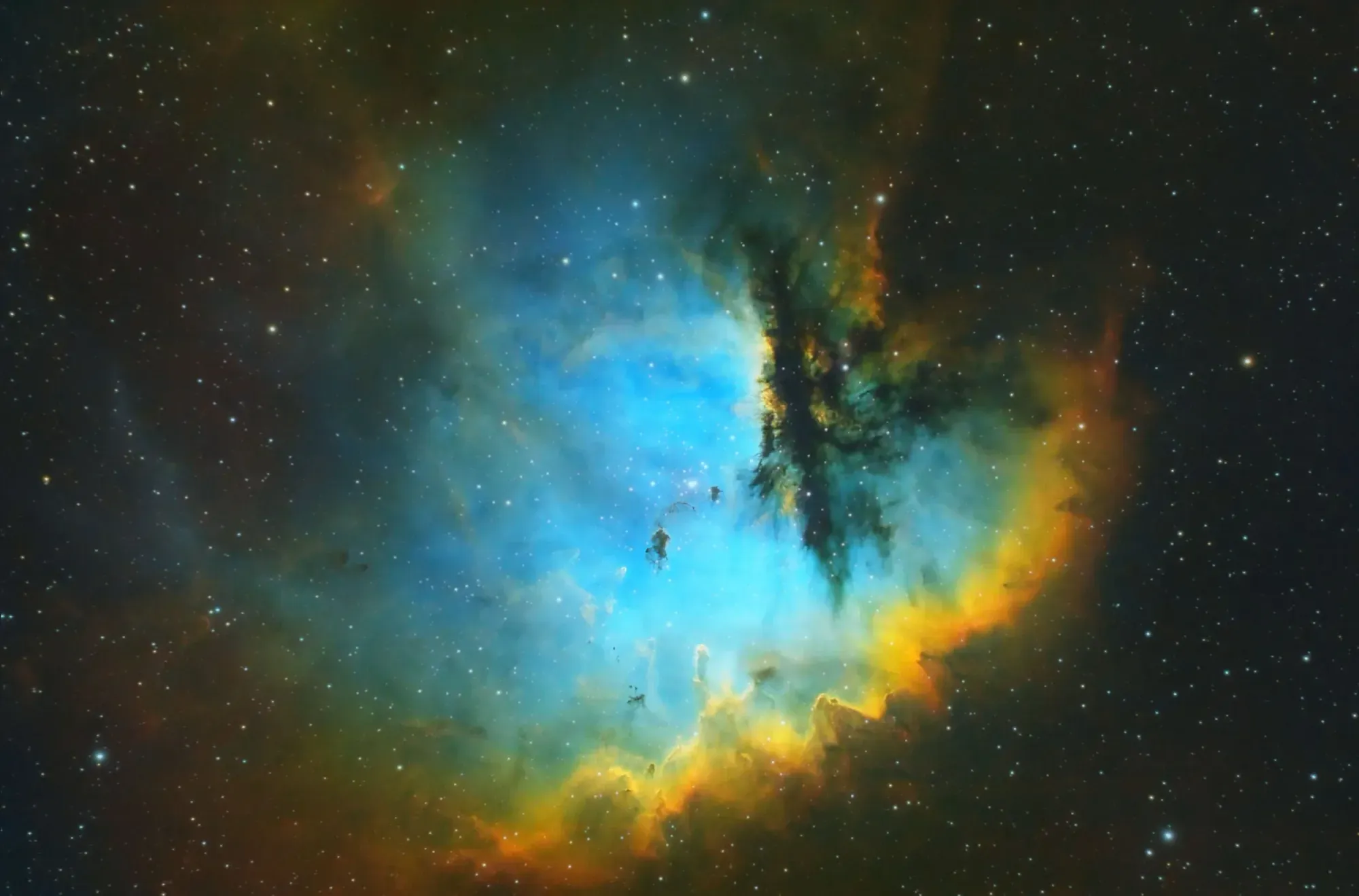 NGC 289: Pac Man Nebula