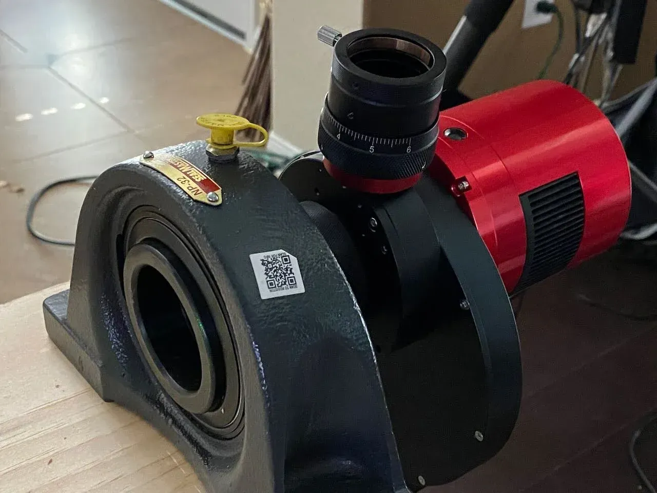  The 2” nosepiece is attached to the tilt plate. In a mono ZWO setup as shown in the image, the tilt plate is in front of the OAG. In a color camera setup, the tilt plate is attached to the camera directly. Other brand cameras or some cameras don’t include tilt plates, and one has to be purchased and accounted for in your imaging train or you cannot make tilt adjustments.  Gerd Neumann makes a CTU tilt plate  that many like for it’s ease of adjustment.  