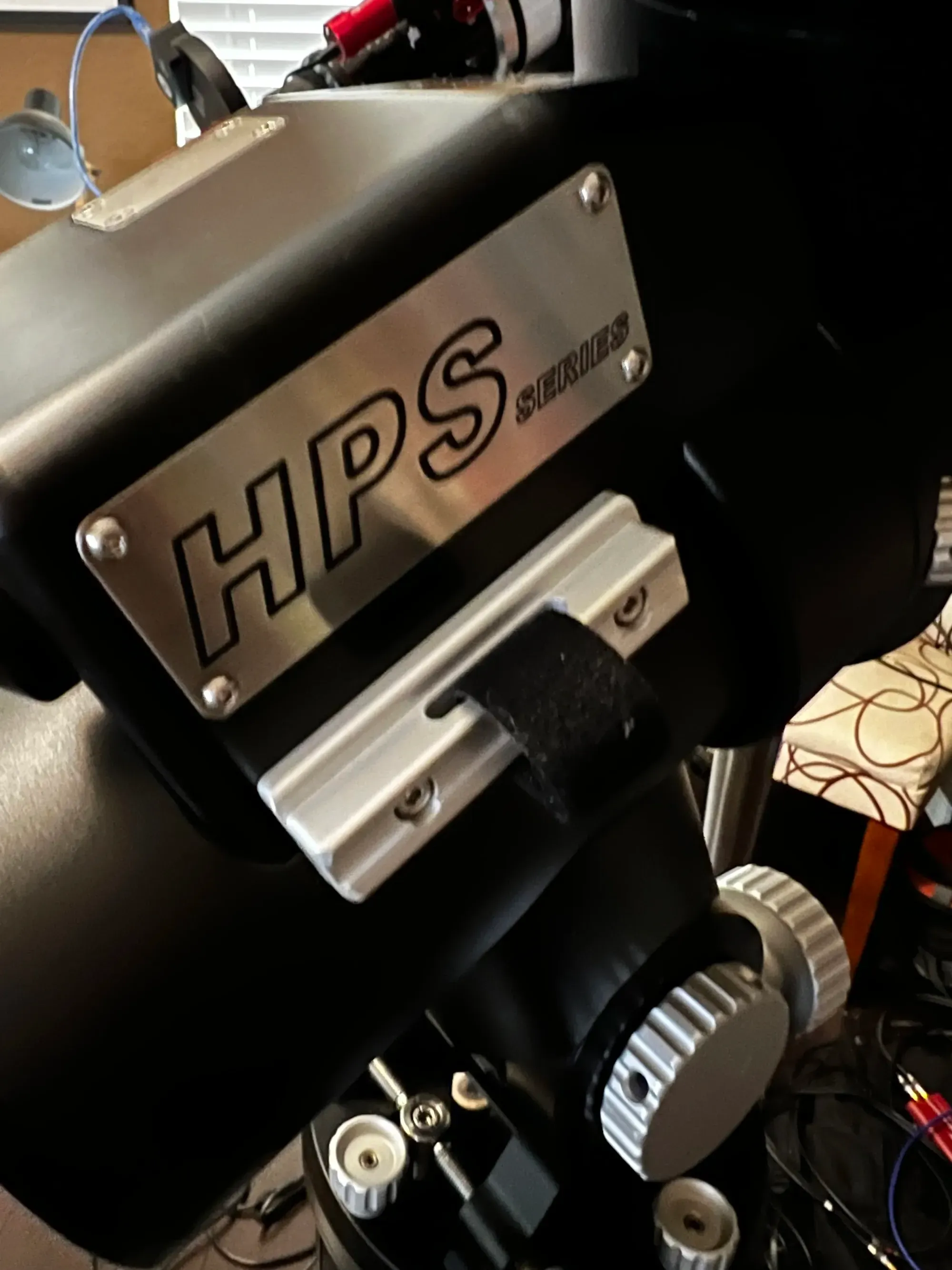  The laser pointed holder. 