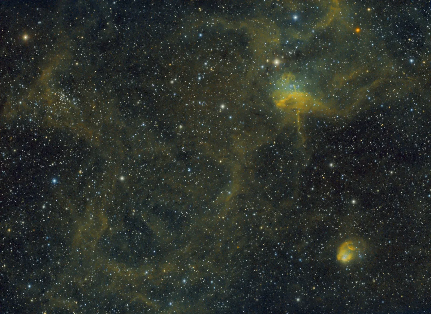 Revisiting IC 417 on the ES 102mm
