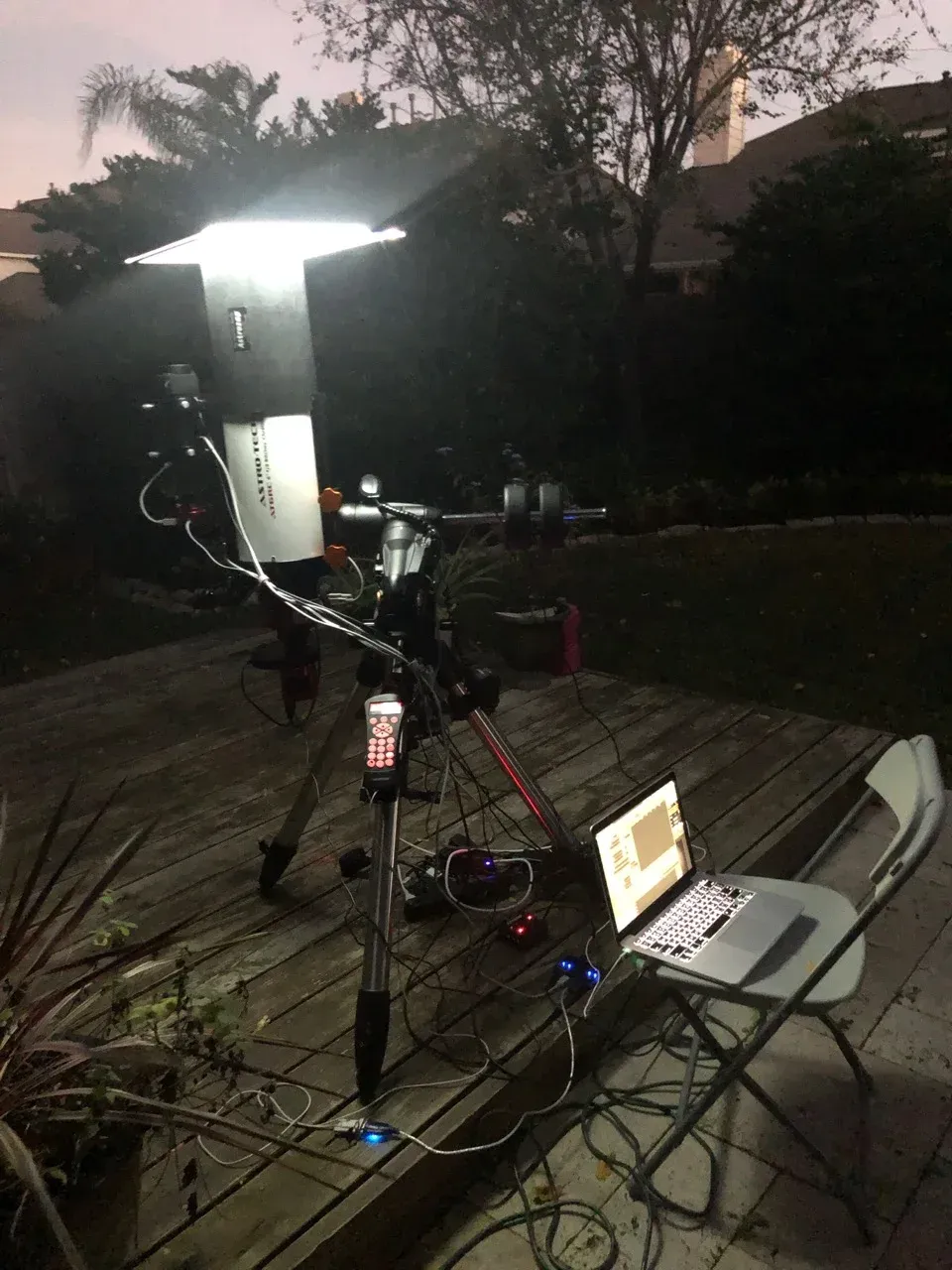 How to take easy flats using an inexpensive light source.