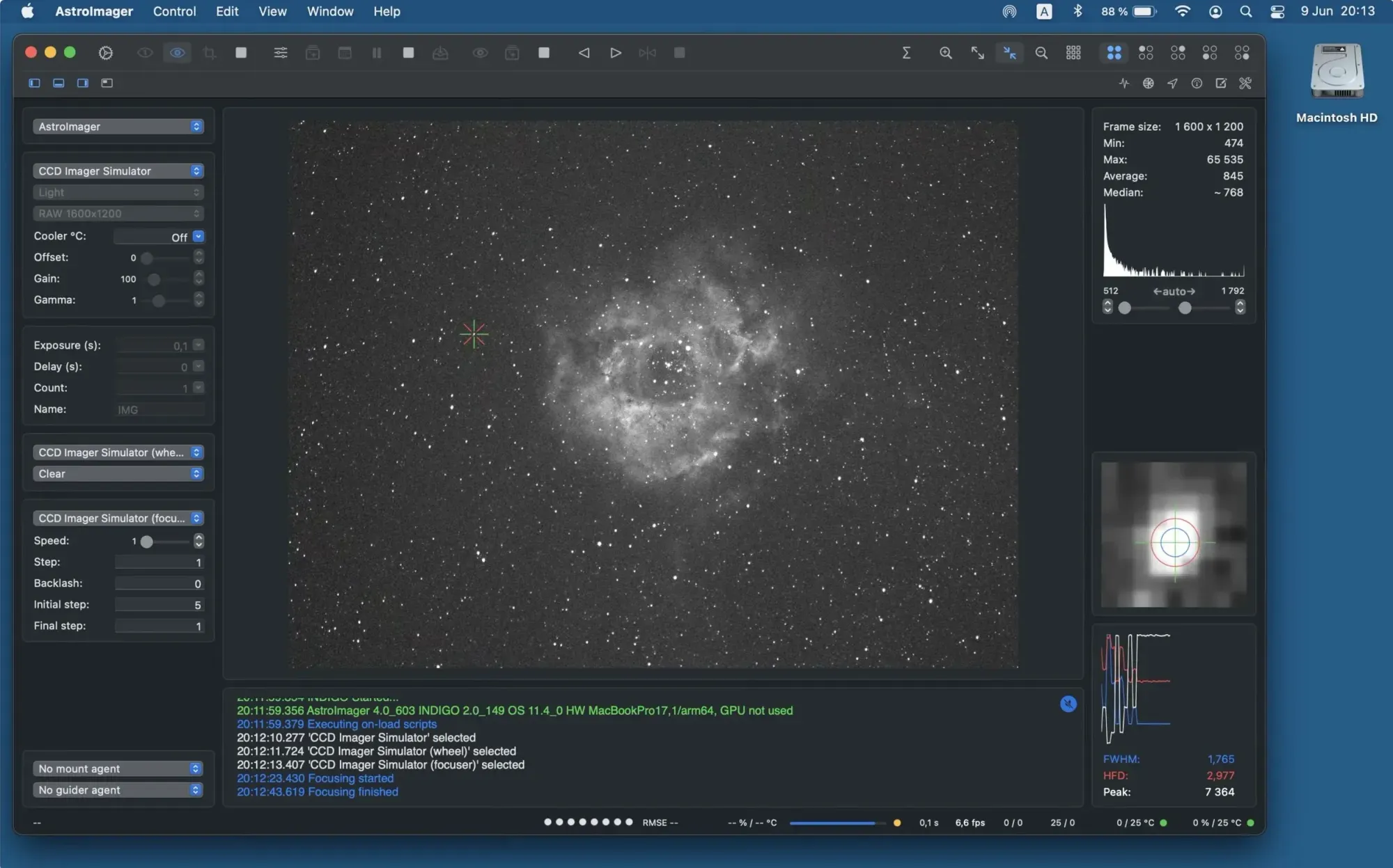 INDIGO A1 (All-in-one) Mac Astrophotography Software Released