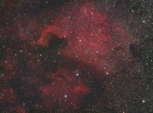 Imaging a Kaleidoscope of colors on the North American Nebula