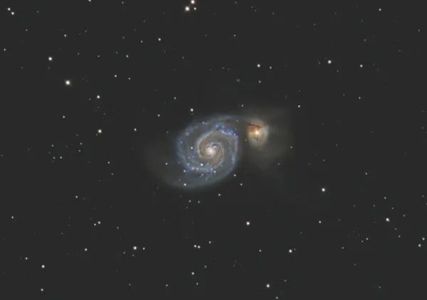 Imaging M51 Whirlpool Galaxy with the ZWO ASI071MC-Pro